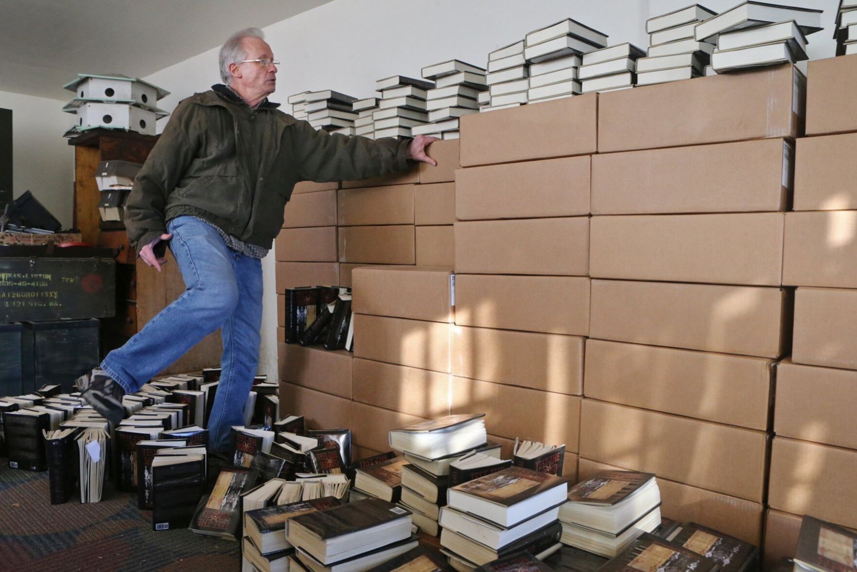Flood in Eureka ruins author's books
